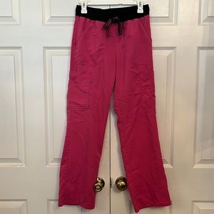 Hot pink womens scrub pants scrubstar